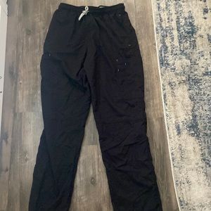 Black grey anatomy scrub bottoms for men size medium